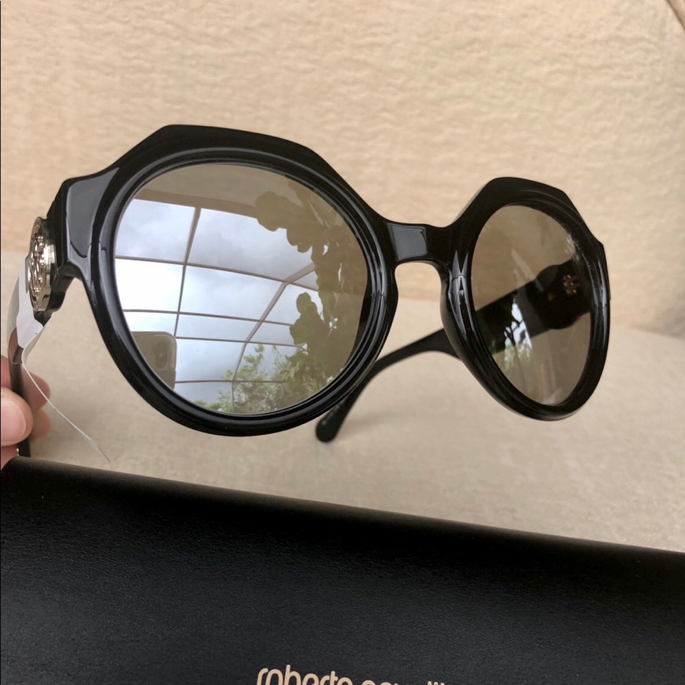 New ROBERTO CAVALLI Mirrored 56mm sunglasses - Picture 6 of 17